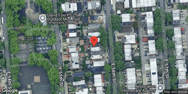 Aerial map of 976 EAST 56 STREET, Brooklyn