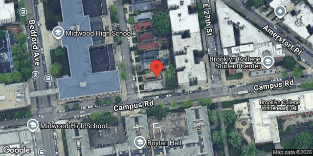 Aerial map of 743 EAST 26 STREET, Brooklyn