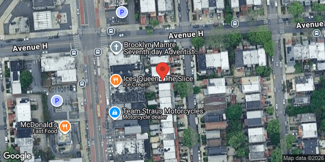 Aerial map of 1160 EAST 51 STREET, Brooklyn