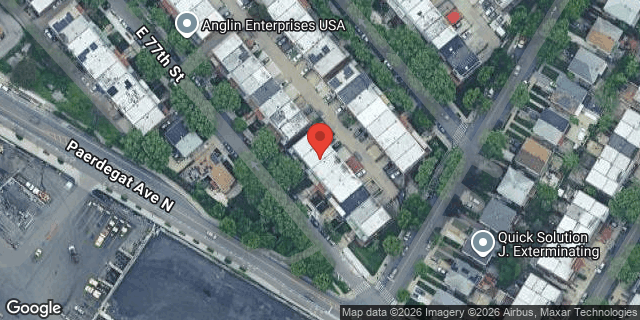 Aerial map of 983 EAST 77 STREET, Brooklyn