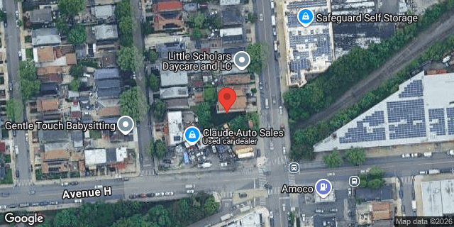 Aerial map of 1664 ALBANY AVENUE, Brooklyn