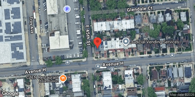 Aerial map of 4501 AVENUE H, Brooklyn