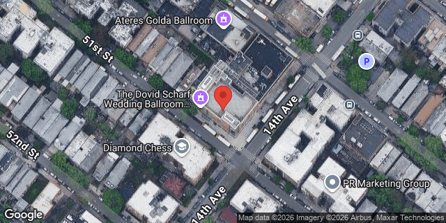 Aerial map of 5018 14TH AVENUE, Brooklyn