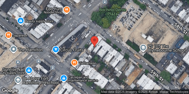 Aerial map of 5901 10 AVENUE, Brooklyn