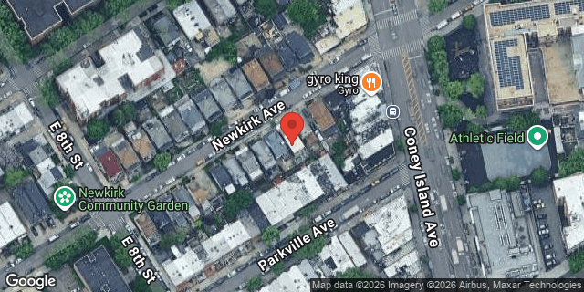 Aerial map of 936 NEWKIRK AVENUE, Brooklyn