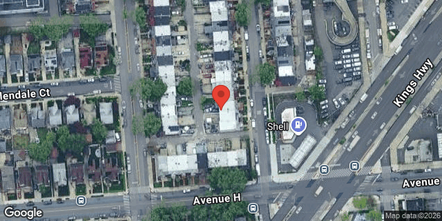 Aerial map of 1146 EAST 48 STREET, Brooklyn