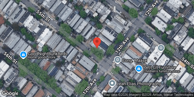 Aerial map of 5424 12 AVENUE, Brooklyn