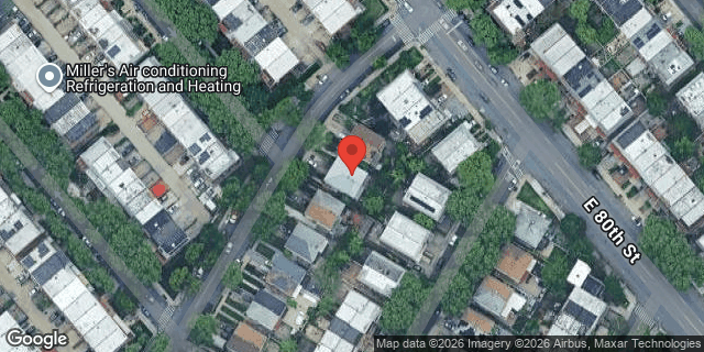 Aerial map of 66 PAERDEGAT 1 STREET, Brooklyn