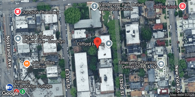 Aerial map of 720 EAST 32 STREET, Brooklyn
