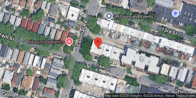Aerial map of 103 74 STREET, Brooklyn