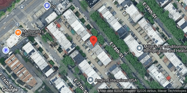 Aerial map of 938 EAST 78 STREET, Brooklyn