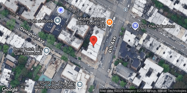 Aerial map of 6924 4 AVENUE, Brooklyn