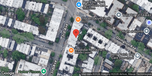Aerial map of 7013 3 AVENUE, Brooklyn