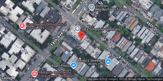 Aerial map of 1410 47 STREET, Brooklyn