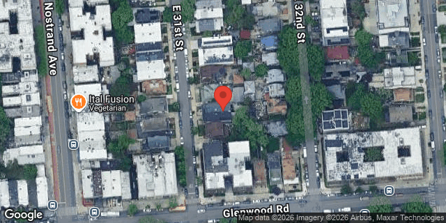 Aerial map of 669 EAST 31 STREET, Brooklyn