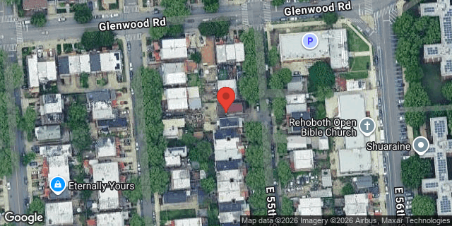 Aerial map of 914 EAST 55 STREET, Brooklyn
