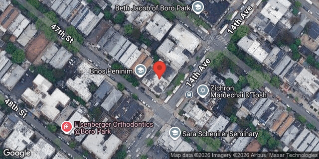 Aerial map of 4622 14 AVENUE, Brooklyn