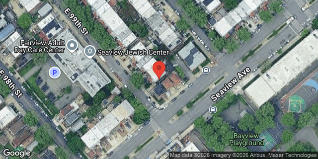 Aerial map of 1477 EAST 99 STREET, Brooklyn