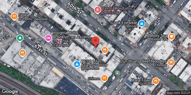 Aerial map of 762 60 STREET, Brooklyn