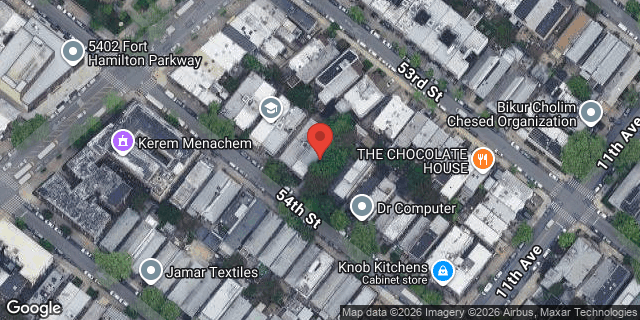 Aerial map of 1049 54 STREET, Brooklyn