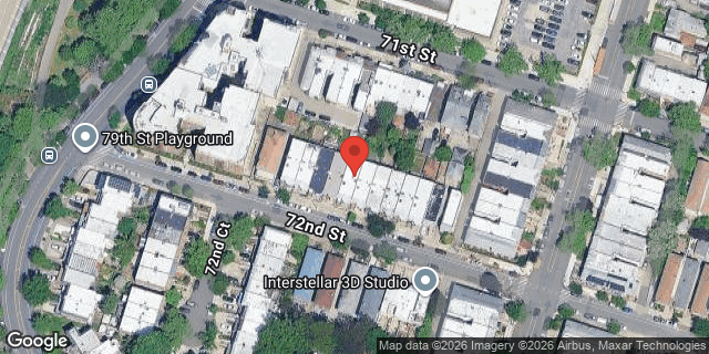 Aerial map of 33 72 STREET, Brooklyn
