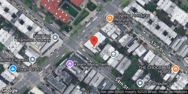 Aerial map of 5321 FT HAMILTON PARKWAY, Brooklyn