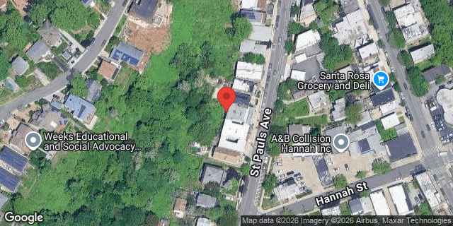 Aerial map of 70 ST PAULS AVENUE, Staten Island