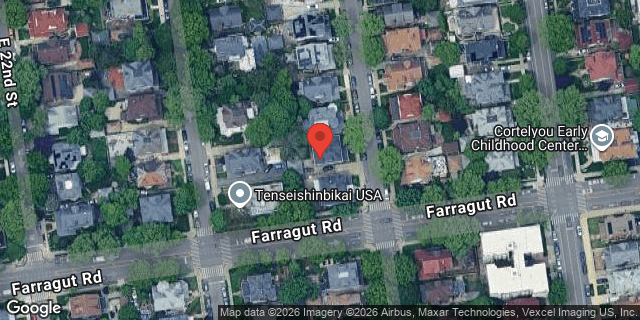Aerial map of 538 EAST 24 STREET, Brooklyn