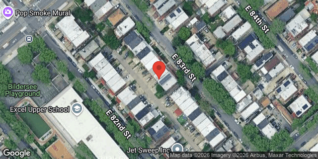 Aerial map of 942 EAST 83 STREET, Brooklyn