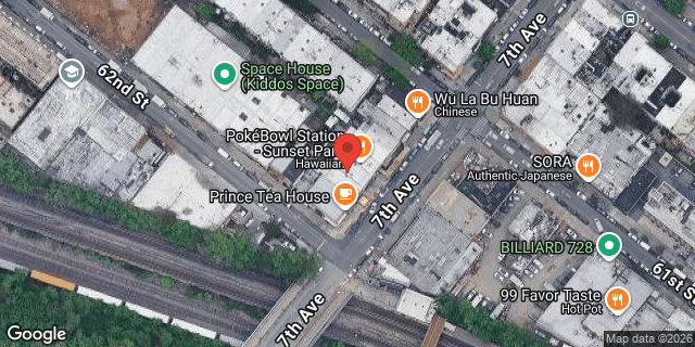 Aerial map of 6116 7 AVENUE, Brooklyn