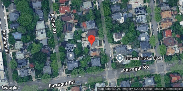 Aerial map of 570 EAST 23 STREET, Brooklyn