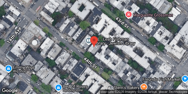 Aerial map of 1437 44 STREET, Brooklyn