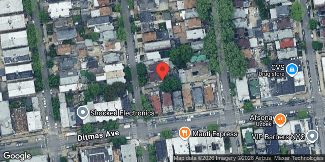 Aerial map of 651 EAST 3 STREET, Brooklyn