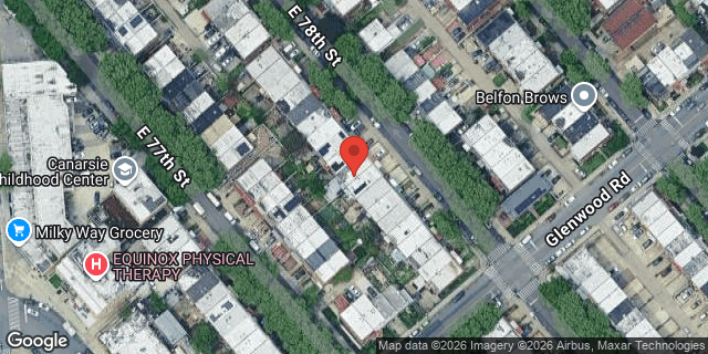 Aerial map of 670 EAST 78 STREET, Brooklyn