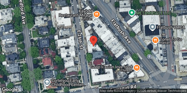 Aerial map of 567 EAST 26 STREET, Brooklyn