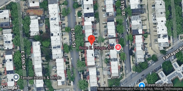 Aerial map of 805 EAST 56 STREET, Brooklyn
