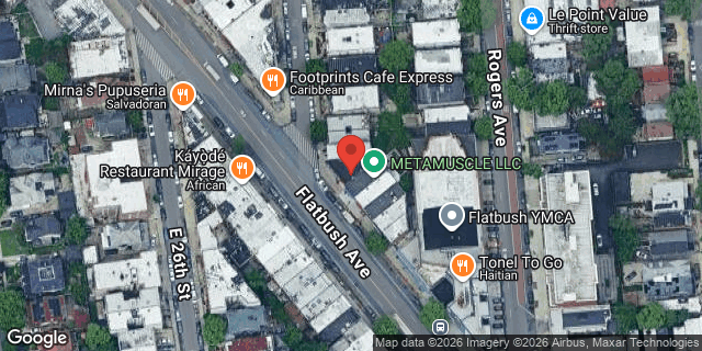Aerial map of 87 FLATBUSH AVENUE, Brooklyn