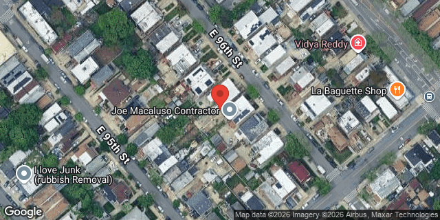 Aerial map of 1454 EAST 96 STREET, Brooklyn