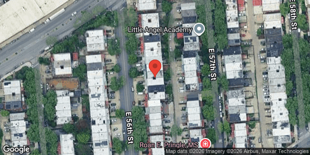 Aerial map of 783 EAST 56 STREET, Brooklyn