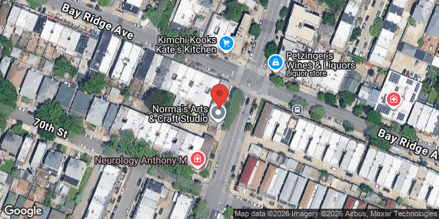 Aerial map of 122 BAY RIDGE AVENUE, Brooklyn