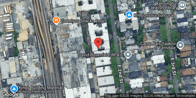 Aerial map of 570 EAST 2 STREET, Brooklyn