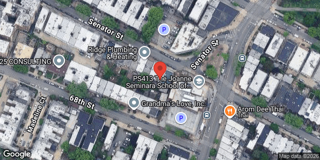 Aerial map of 266 SENATOR STREET, Brooklyn