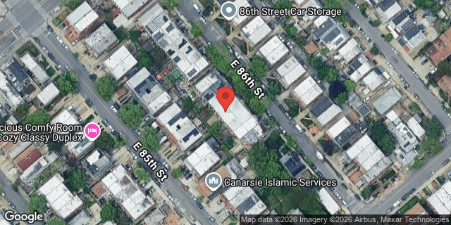 Aerial map of 946 EAST 86 STREET, Brooklyn