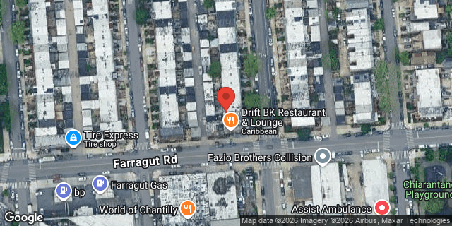 Aerial map of 1442 TROY AVENUE, Brooklyn