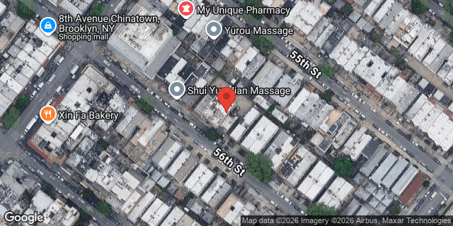 Aerial map of 833 56 STREET, Brooklyn