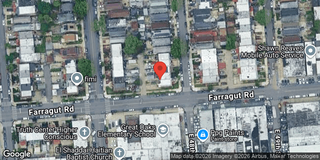 Aerial map of 978 EAST 48 STREET, Brooklyn