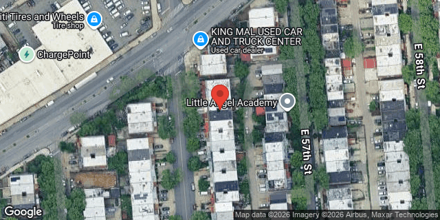 Aerial map of 767 EAST 56 STREET, Brooklyn