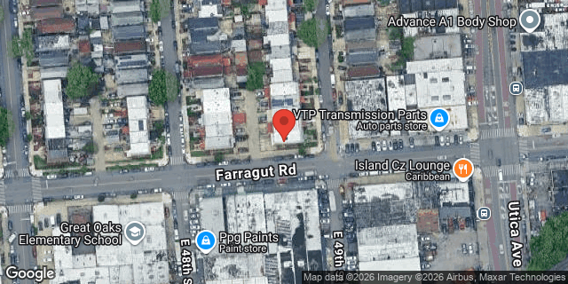 Aerial map of 980 EAST 49 STREET, Brooklyn