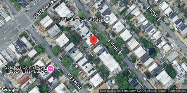 Aerial map of 934 EAST 86 STREET, Brooklyn