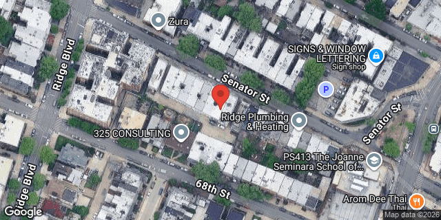 Aerial map of 238 SENATOR STREET, Brooklyn